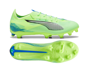 Zielone buty piłkarskie Puma Ultra 5 Match FG/AG 107687 03
