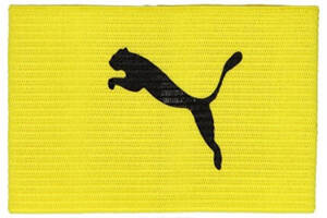 Żółta opaska kapitańska Puma 050011 01