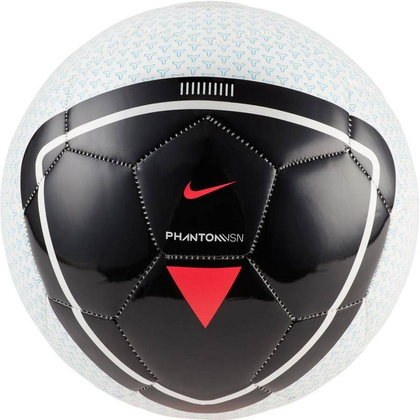 Biało-czarna piłka nożna Nike Phantom Vision SC3984 100