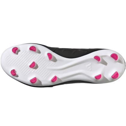 Czarno-białe buty piłkarskie korki Adidas Copa Pure.3 FG HQ8942