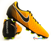 Pomarańczowo-czarne buty piłkarskie Nike Magistax Ola FG 844420-801