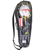 ALUMTEC 4466 ZESTAW RAKIET DO BADMINTONA ŻÓŁTY 2SZT + LOTKI 3 SZT + SIATKA + LINIE WISH