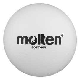 SOFT-VW Piłka piankowa Molten 210mm biała