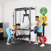 KLT22 WIELOFUNKCYJNA KLATKA TRENINGOWA SKŁADANA SILVER HMS