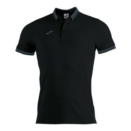 Czarna koszulka polo Joma Bali II 100748.100