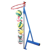 Czerwona obręcz do radaru siatkarskiego z siatką 60cm