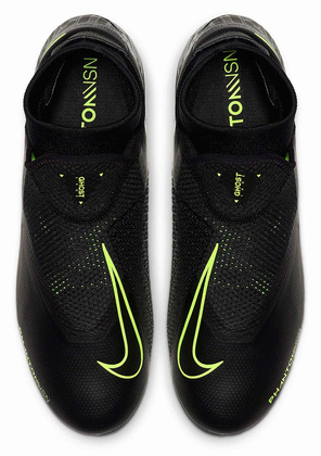 Czarne buty piłkarskie Nike Phantom Vision Academy DF FG/MG AO3258-007