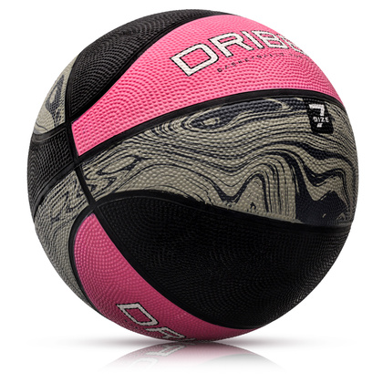 Piłka koszykowa Meteor Dribble różowy