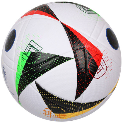 Kolorowa piłka nożna Adidas Fussballliebe League Euro 2024 IN9369 + Pudełko + Pompka