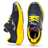 Granatowo-żółte buty sneakersy Joma Fury 2233 JFURYW2233V - Junior