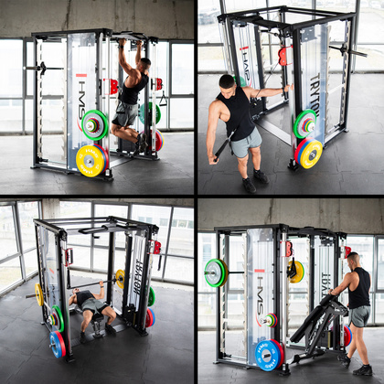 TRYTON BRAMA Z SUWNICĄ 3D - PODWÓJNY WYCIĄG I STOS COMMERCIAL HMS