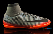 Szaro-pomarańczowe buty piłkarskie Nike Mercurial Victory CR7 IC 903598-001 JR