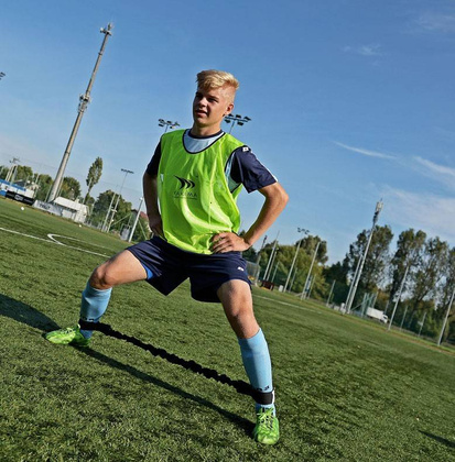 Zielony znacznik piłkarski Yakimasport 100371- r.Senior