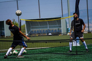 Zestaw do siatkonogi BazookaGoal Soccer Tennis 300x100 cm