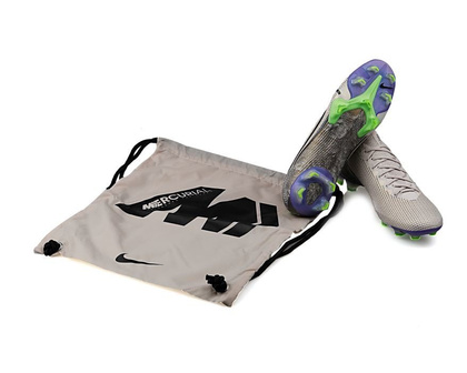 Kremowe buty piłkarskie korki Nike Mercurial Vapor 13 Elite FG AQ4176-005