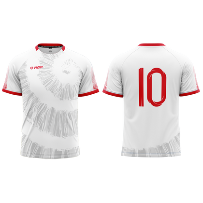Komplet piłkarski Vigo Striker 8 + nadruk Sublimacja