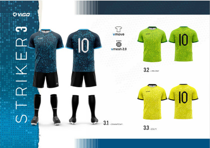 Komplet piłkarski Vigo Striker 3 + nadruk Sublimacja