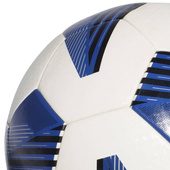 Biało-niebieska piłka nożna Adidas Tiro League Artifical FS0387