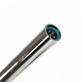 GO320 + ZG1000 BLACK GRYF OLIMPIJSKI 14,8KG 1830MM HMS PREMIUM ZACISKAMI LOCK JAW BLACK