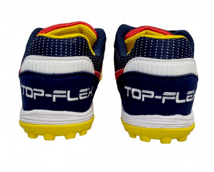 Czerwono-granatowe buty piłkarskie turfy Joma Top Flex 2106 TOPW2106TF