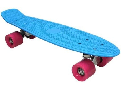 Deskorolka Fiszka 4S Niebiesko Różowa