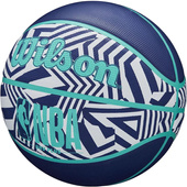 PIŁKA DO KOSZYKÓWKI WILSON NBA DRV PLUS DAZZLE CAMO BSKT INDIGO R.5