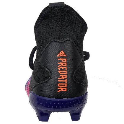Czarno-różowe buty piłkarskie korki Adidas Predator Freak.3 FG FW7514