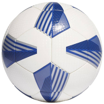 Biało-niebieska piłka nożna Adidas Tiro League TB FS0376 - rozmiar 5