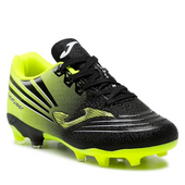 Czarno-seledynowe buty piłkarskie korki Joma Propulsion 2201 PRJS2201FG - Junior