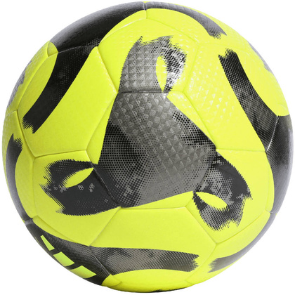Żółto-czarna piłka nożna Adidas Tiro League TB HZ1295