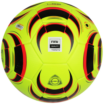 Żółto-czarna piłka nożna Adidas Tiro League KA5260