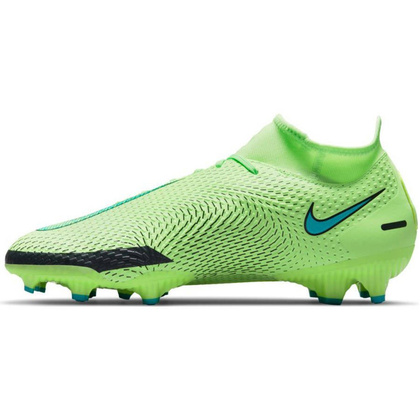 Zielone buty piłkarskie korki Nike Phantom GT Academy FG/MG CW6667 303