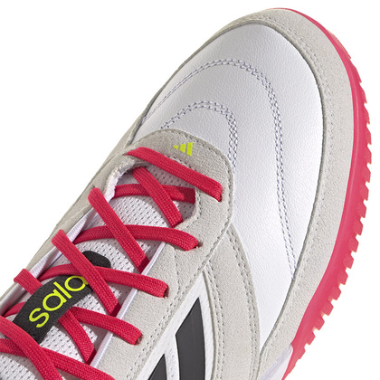 Beżowo-koralowe buty halowe Adidas Top Sala Competition II IH7684