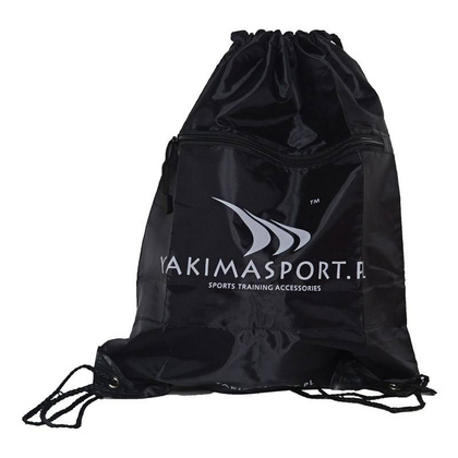 Czarny worek sportowy Yakimasport 100065