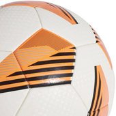 Biało-pomarańczowa piłka nożna Adidas Tiro League TB FS0374