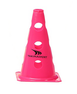 Różowy pachołek z otworami 23 cm Yakimasport 100623