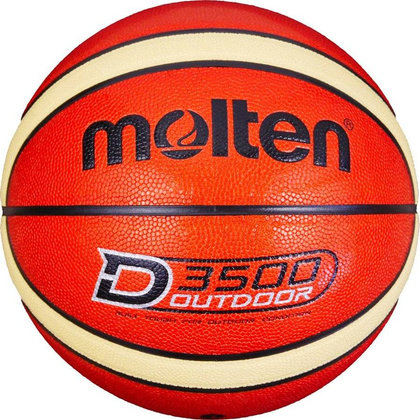 Pomarańczowa piłka do koszykówki Molten B7D3500 Outdoor - rozmiar 7