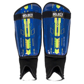 Granatowo-żółte ochraniacze piłkarskie Select High Safe 10683