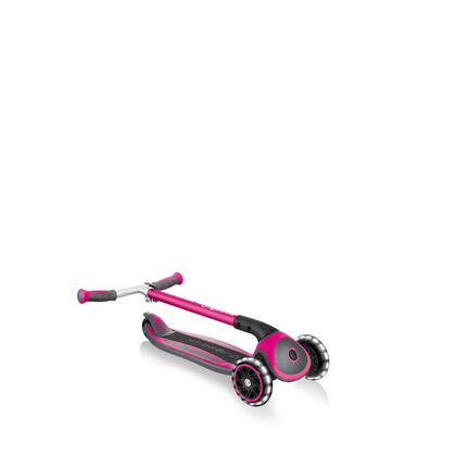 Różowa hulajnoga do jazdy Globber Master Lights 662-110-2