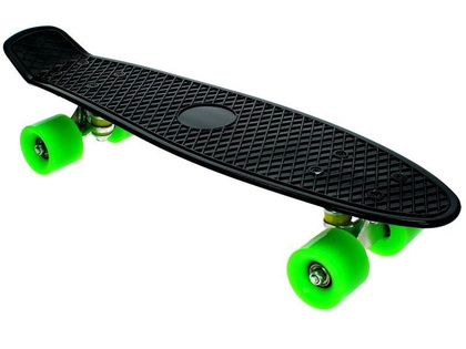 Deskorolka FISZKA MICO CZARNO-ZIELONA