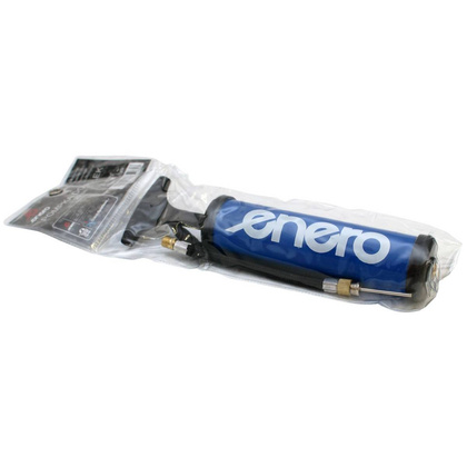 Czarno-niebieska pompka do piłek z wężykiem Enero 8 cali 20cm