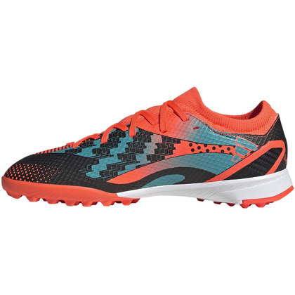 Pomarańczowe buty turfy Adidas X Speedportal Messi.3 GZ5141 - Junior