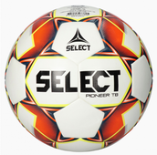 Biało-pomarańczowa piłka nożna Select Pioneer TB + karton - rozmiar 4