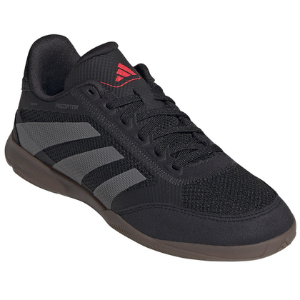 Czarno-szare buty piłkarskie Adidas Predator League IN ID3827 - Junior