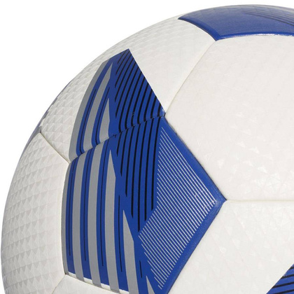 Biało-niebieska piłka nożna Adidas Tiro League TB FS0376 - rozmiar 5