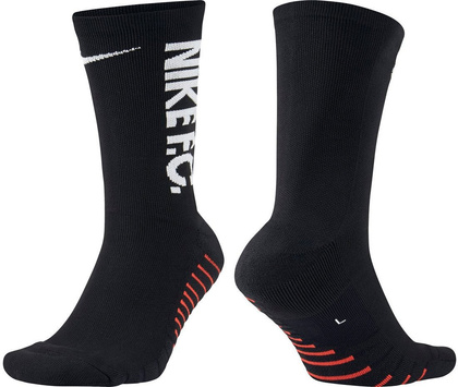 Czarne skarpetki treningowe piłkarskie Nike FC Graphic SX7237-010