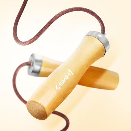 SK07 SKAKANKA SKÓRA+ DREWNIANA RĄCZKA HMS