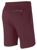 Bordowe spodenki sportowe Nike Optic Fleece 928509-681