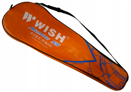 Zestaw do badmintona Wish Alumtec 55K - 2 rakietki 3 lotki pokrowiec