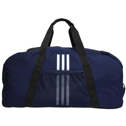 Granatowa torba Adidas Tiro Duffel GH7267 - rozmiar M
